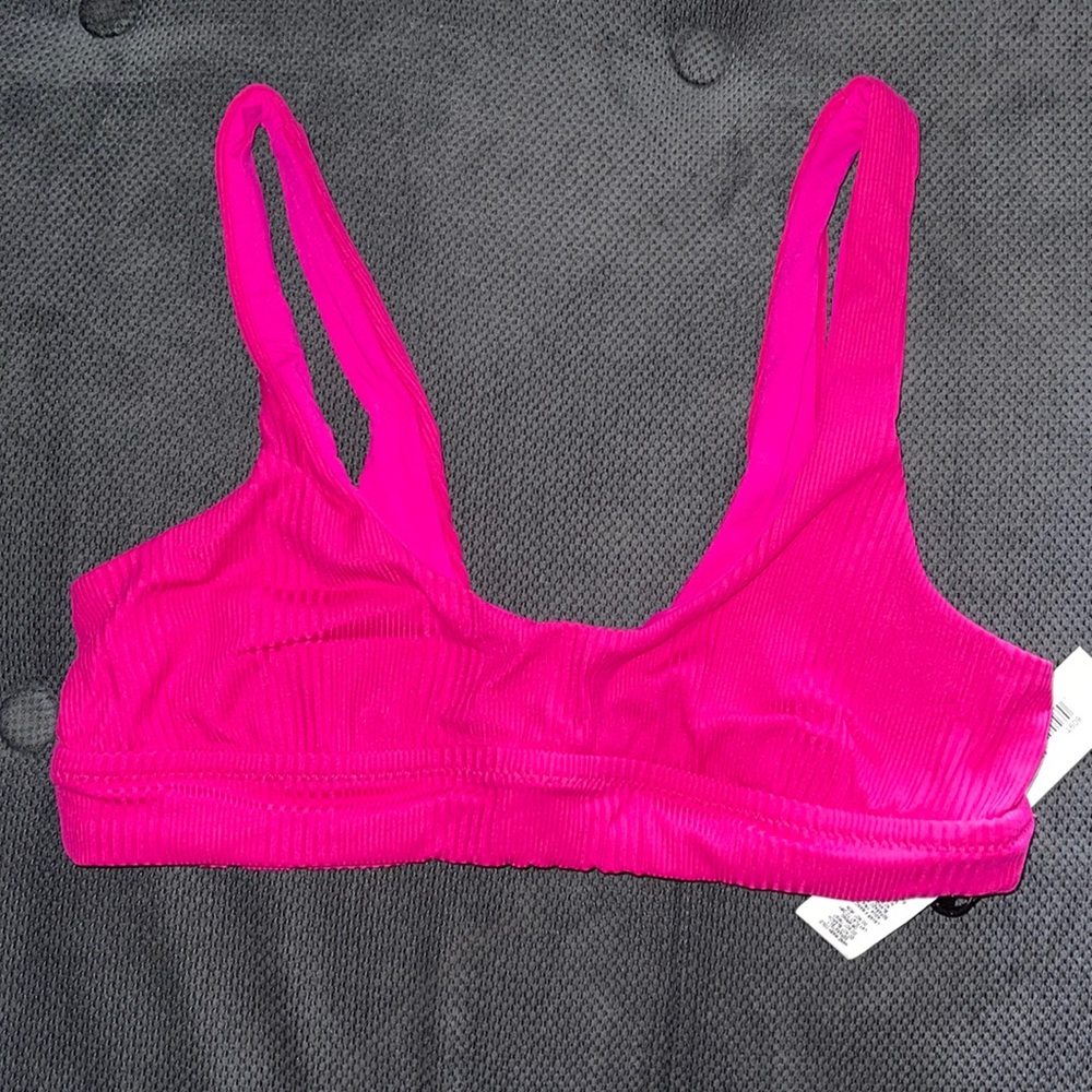 NWT Vitamin A Top Sienna Tank Malaia Ribbed Pink